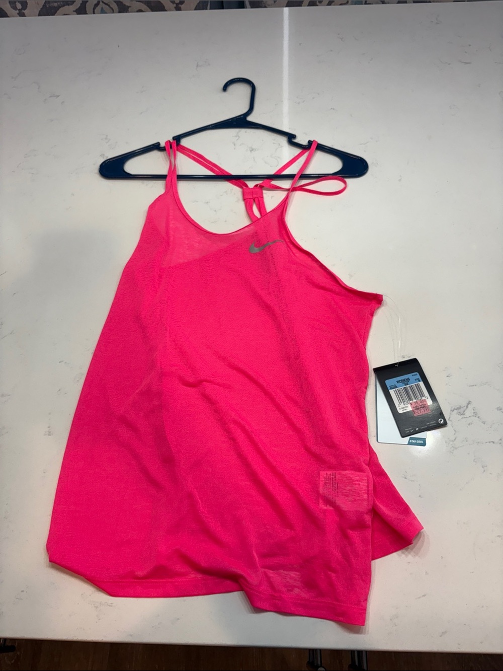 Nike Hot Pink Women's Strappy Athletic Tank
